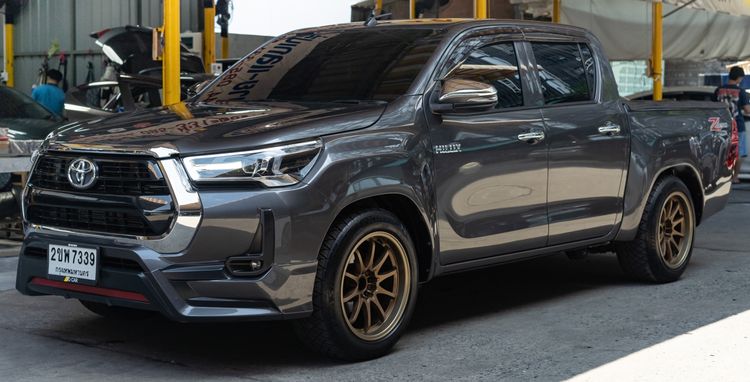 Toyota Hilux Revo 2022 2.4 Z Edition Mid Pickup ดีเซล ไม่ติดแก๊ส เกียร์อัตโนมัติ เทา รูปที่ 2