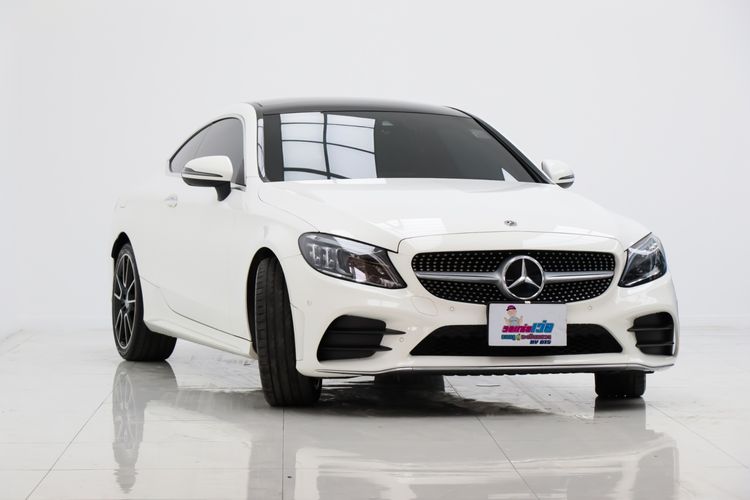 Mercedes-Benz C-Class 2021 C200 Sedan เบนซิน ไม่ติดแก๊ส เกียร์อัตโนมัติ ขาว รูปที่ 3