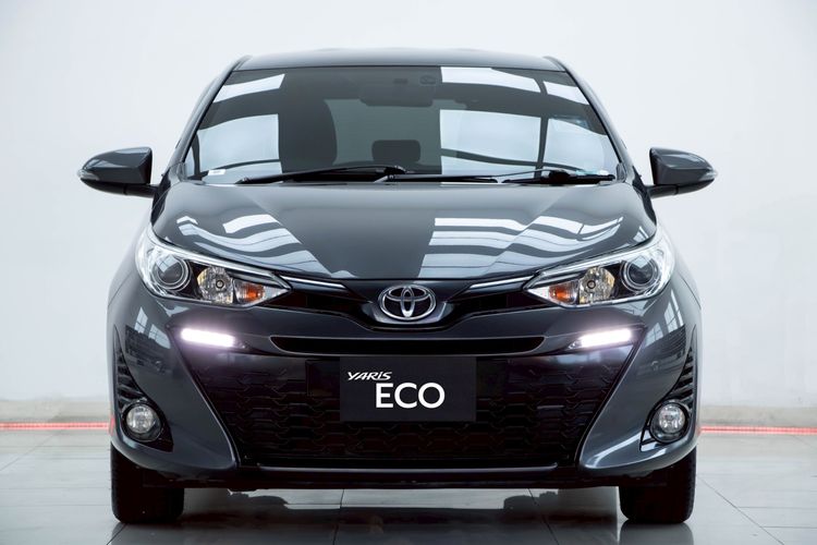 Toyota Yaris 2018 1.2 G Sedan เบนซิน ไม่ติดแก๊ส เกียร์อัตโนมัติ เทา รูปที่ 4