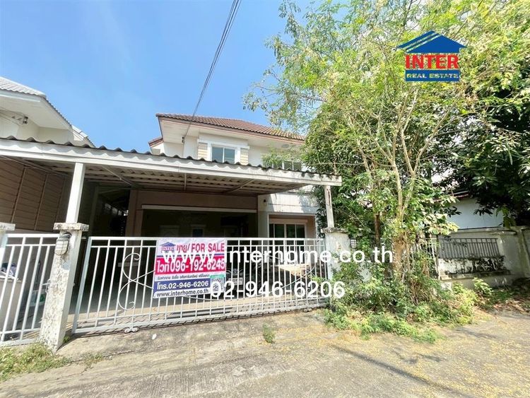 บ้านเดี่ยว 2 ชั้น 54 ตร.ว. หมู่บ้านสินธานี แกรนด์วิลล์ รังสิต คลอง5 ซอยสินธานี ซอย35 ถนนกาญจนาภิเษก ถนนเลียบด่วนลำลูกกา ธัญบุรี ปทุมธานี
