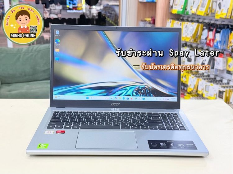 Aspire series ไม่ใช่ 4 กิกะไบต์ วินโดว์ USB Notebook Acer Aspire 3 A315-24P-R6AW