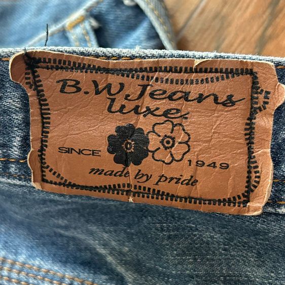 👖 Made in Japan★กางเกงยีนส์ B.W Jeans ของแท้ ★ รุ่น Luxe Since 1949 – made by pride รูปที่ 7