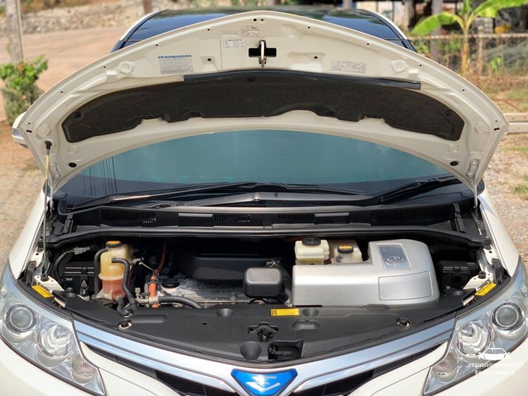 Toyota Estima 2014 2.4 Hybrid E-Four 4WD Utility-car ไฮบริด เกียร์อัตโนมัติ ขาว รูปที่ 2