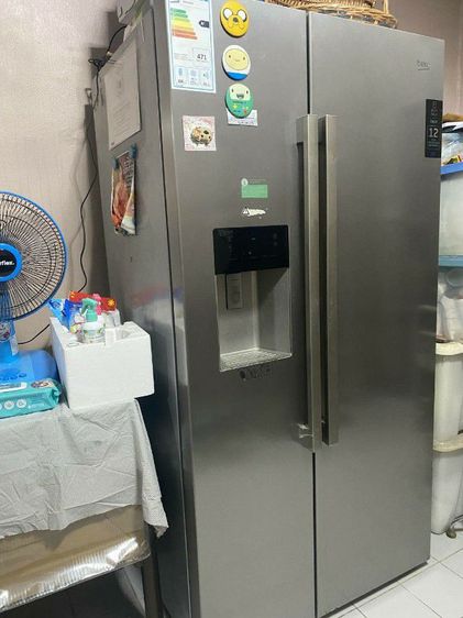 ขายตู้เย็น2ประตูside by sideของBeko รูปที่ 2