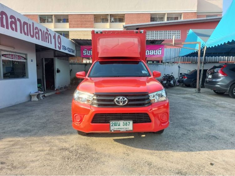 Toyota Hilux Revo 2018 2.4 J Pickup ดีเซล ไม่ติดแก๊ส เกียร์อัตโนมัติ แดง รูปที่ 2