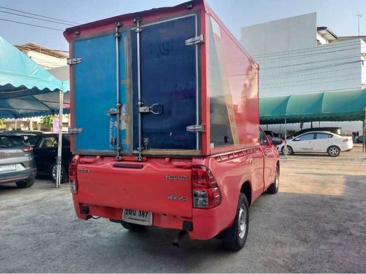 Toyota Hilux Revo 2018 2.4 J Pickup ดีเซล ไม่ติดแก๊ส เกียร์อัตโนมัติ แดง รูปที่ 4