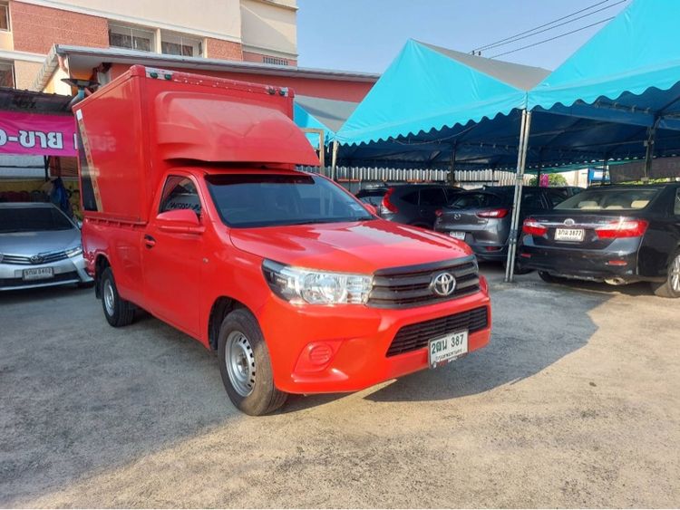 Toyota Hilux Revo 2018 2.4 J Pickup ดีเซล ไม่ติดแก๊ส เกียร์อัตโนมัติ แดง รูปที่ 3