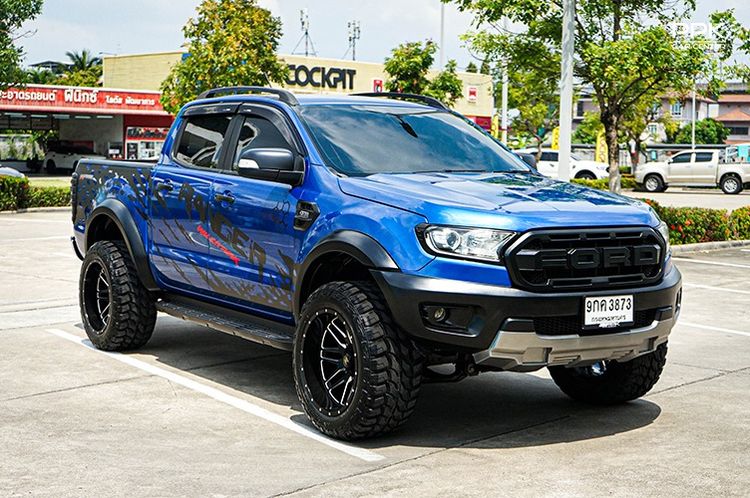 Ford Ranger 2019 2.2 Hi-Rider XLT Pickup ดีเซล ไม่ติดแก๊ส เกียร์อัตโนมัติ น้ำเงิน รูปที่ 3