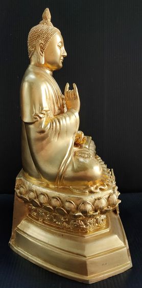 พระศรีศากยมุนีพุทธเจ้า สธ วัดมังกรกมลาวาส (เล่งเน่ยยี่)  5 นิ้ว รูปที่ 7