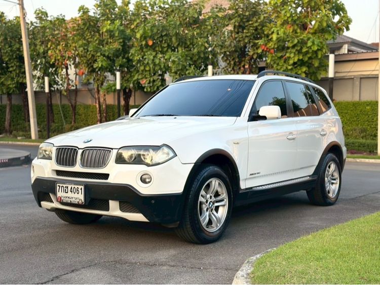 รถ BMW X3 2.0 xDrive20d 4WD สี ขาว