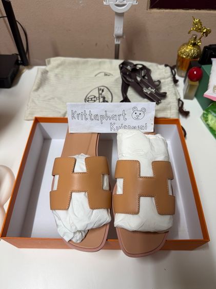 รองเท้า hermes oran sandel size 39 new