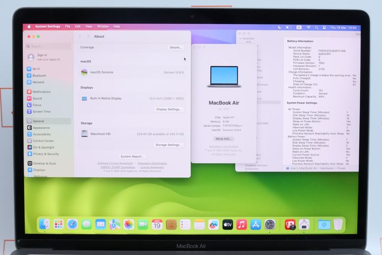 MacBook Air M1 13" 8.256GB - ID26030327 รูปที่ 4