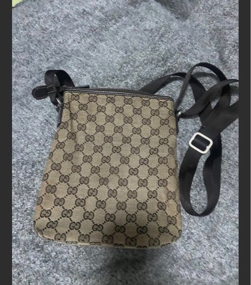 กระเป๋าสะพายข้างลายสีน้ำตาล รูปที่ 3