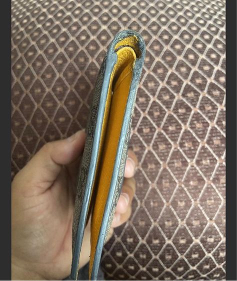 กระเป๋าสตางค์ หนังสีน้ำตาล รูปที่ 3