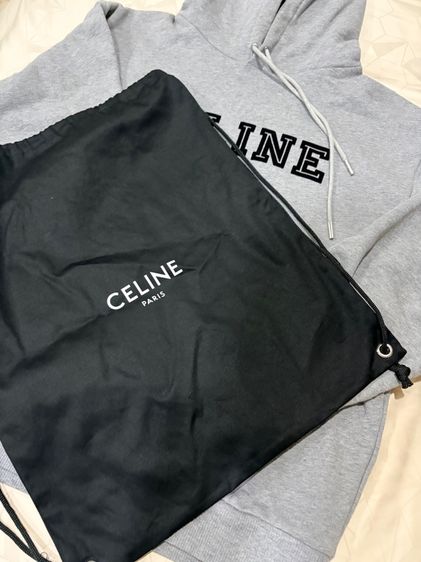 เสื้อฮู้ด Celine สีเทา รูปที่ 6