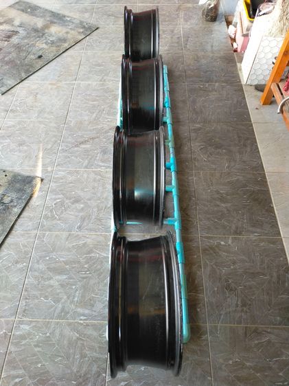 แม็กmg ขอบ17 กว้าง7 et43 สีอบpowder coat ไร้รอยไม่คดไม่ดุ้งไม่แตก  ใส่ mg 4 mg5 mg ep mg zs EV   อื่นๆ 5 รู 112 รูปที่ 10