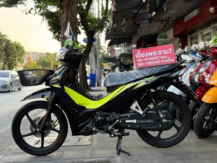 Honda 2025 Wave110i ไมล์4,462แท้ รถ8เดือนซื้อสดมา 