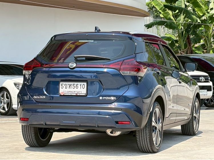 Nissan Kicks 2024 1.2 VL Sedan เบนซิน ไม่ติดแก๊ส เกียร์อัตโนมัติ น้ำเงิน รูปที่ 4