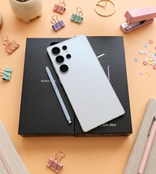 samsung s25 ultra ram12 rom512gb มือ2สวยมากครบมีประกันศูนย์ถึง กค69รับเทินรับรูดบัตรเครดิต