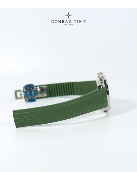 New Patek Aquanaut 5968G-010 Green Dial Green Rubber Strap 2026 42mm. Fullset  รูปที่ 5