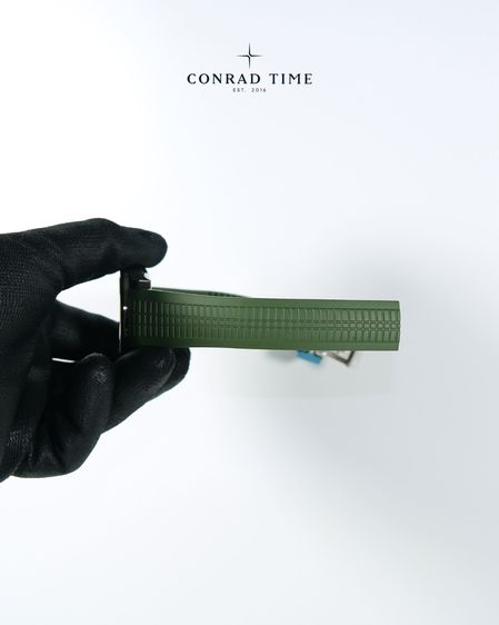 New Patek Aquanaut 5968G-010 Green Dial Green Rubber Strap 2026 42mm. Fullset  รูปที่ 12