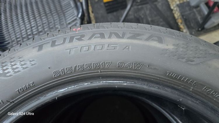215​ 55 17 Bridgestone Turanza​ T005A​ ลงพื้นปี24 สวยจัดดอกเต็มๆ​ ร่องยางหนา นุ่มเงียบสุดๆ​ ยางผลิตสัปดาห์​สุดท้ายปี23 พร้อมใช้อีกนาน​  รูปที่ 7