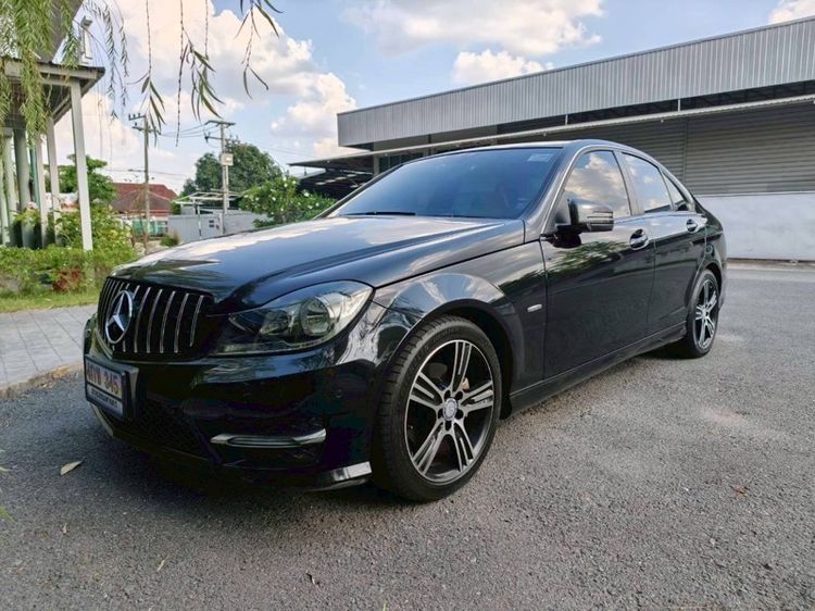 รถ Mercedes-Benz C-Class C200 สี ดำ