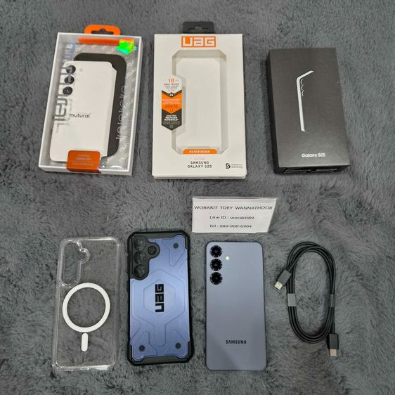 ขาย Samsung Galaxy S25 12GB-256GB สี Blueblack (ประกันหมด7-2027)  ของแถมเพียบ ราคา 19,500 บาท รูปที่ 2