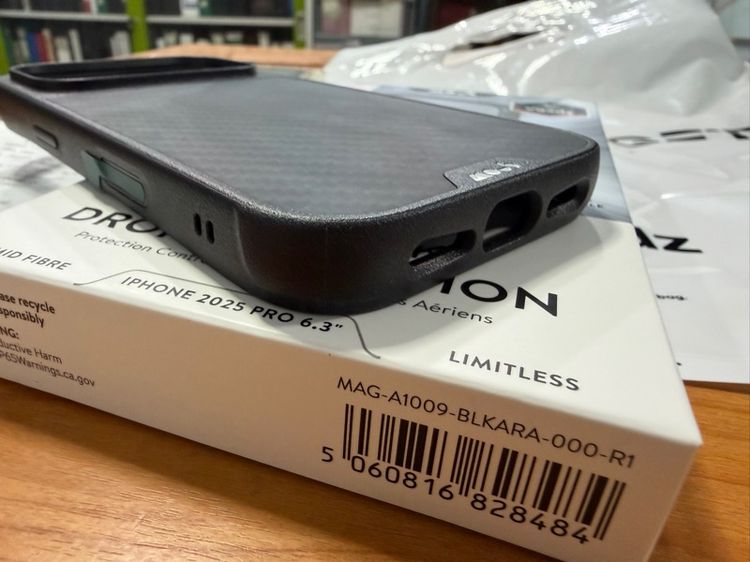 ขาย Case Mous Limitless  ใส่  iphone 17 pro มือหนึ่ง ใบเสรจครบ ประกัน1ปี ประกันถึง 17-3-70 ซื้อมาไม่ได้ใช้ รูปที่ 6