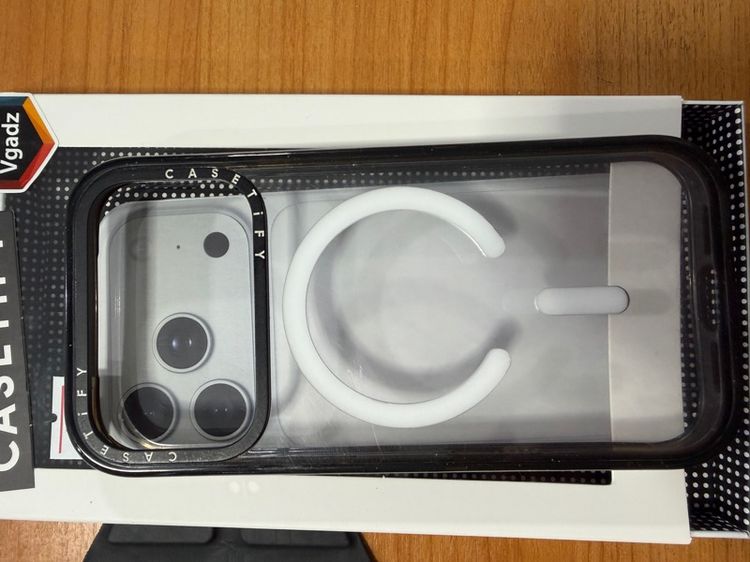 ขาย casetify i phone 17 pro ขอบดำ หลังใส  ใช้งานปกติ สภาพ ดีกล่องครบ  ประกัน1ปี เหลือถึง 4-1-70 รูปที่ 7