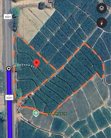 ที่ดินติดถนนหลวง เชียงใหม่-พร้าว รูปที่ 4