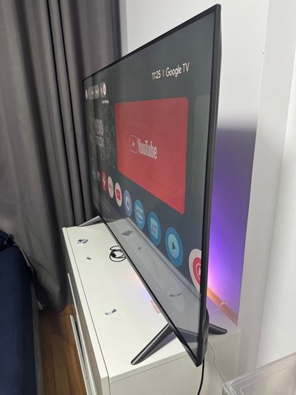ทีวี Google ขนาด 55 นิ้ว ความละเอียด 4K สภาพดีเยี่ยม ยี่ห้อ Aconatic รูปที่ 2