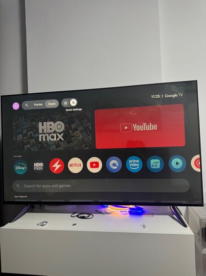 อื่นๆ ทีวี Google ขนาด 55 นิ้ว ความละเอียด 4K สภาพดีเยี่ยม ยี่ห้อ Aconatic