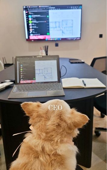 โต๊ะประชุม โต๊ะนั่งทำงาน โต๊ะ Co-Working สั่งทำใหม่ได้เลย รูปที่ 6