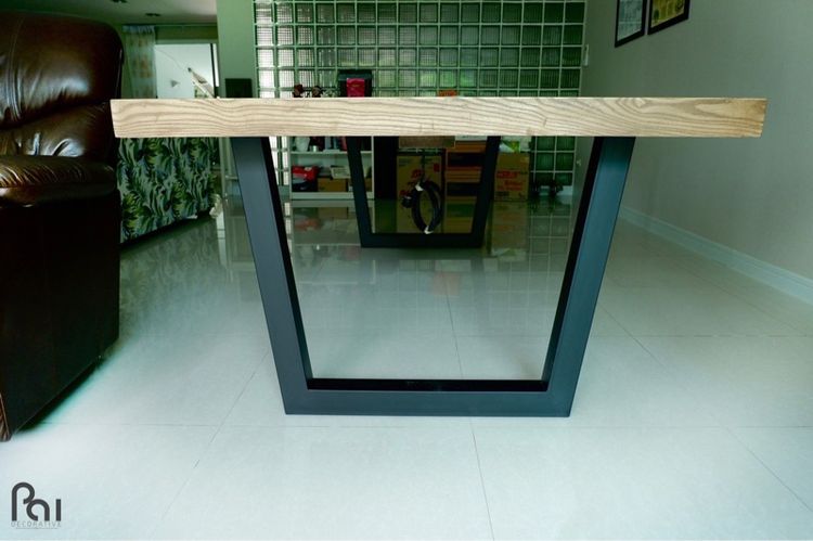 Meeting Table โต๊ะประชุม ไม้จริง ไม้แอช โดยช่างฝีมือคนไทย ราคาโรงงาน รูปที่ 4