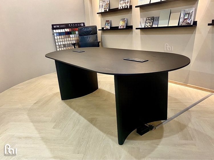 Meeting Table โต๊ะประชุม ไม้จริง ไม้แอช โดยช่างฝีมือคนไทย ราคาโรงงาน รูปที่ 11