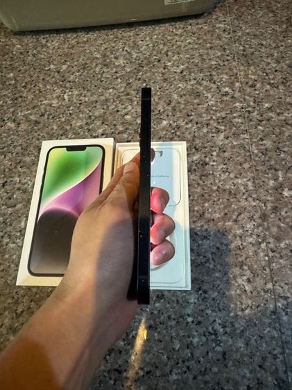 ขายไอโฟน14PlusสีMinight256กิ๊กยกกล่องอีมี่ตรงเครื่องเดิมๆหายากมากๆสวยๆใช้งานดีถูกมากกก รูปที่ 5