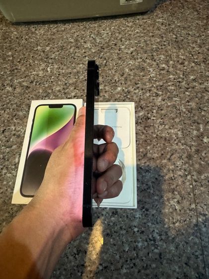 ขายไอโฟน14PlusสีMinight256กิ๊กยกกล่องอีมี่ตรงเครื่องเดิมๆหายากมากๆสวยๆใช้งานดีถูกมากกก รูปที่ 6