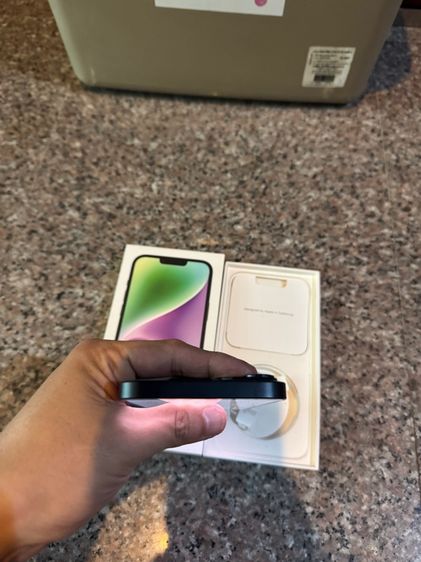 ขายไอโฟน14PlusสีMinight256กิ๊กยกกล่องอีมี่ตรงเครื่องเดิมๆหายากมากๆสวยๆใช้งานดีถูกมากกก รูปที่ 3