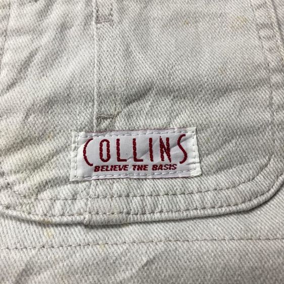 เสื้อแจ็คเก็ต COLLINS แท้ 💯 size M วัดจริงขนาด อก 22 ยาว 27 นิ้ว สภาพดีมาก ทรงสวย ดีเทลสวย เนื้อผ้าดีหายากน่าสะสมครับ รูปที่ 3