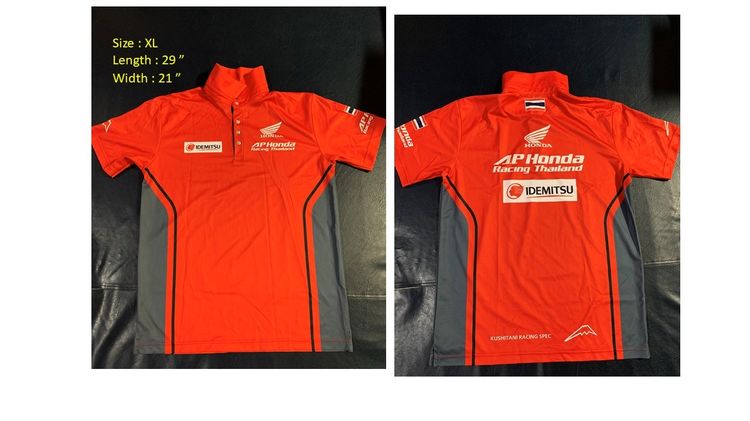 📌📌 💯 ขาย เสื้อ โปโล ฮอนด้า เรซซิ่ง สะสม ของใหม่เก่าเก็บ ยังไม่ได้ใช้งาน รูปที่ 5