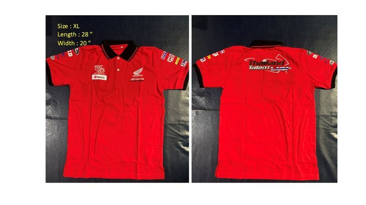 📌📌 💯 ขาย เสื้อ โปโล ฮอนด้า เรซซิ่ง สะสม ของใหม่เก่าเก็บ ยังไม่ได้ใช้งาน รูปที่ 3