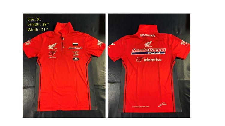 📌📌 💯 ขาย เสื้อ โปโล ฮอนด้า เรซซิ่ง สะสม ของใหม่เก่าเก็บ ยังไม่ได้ใช้งาน รูปที่ 9