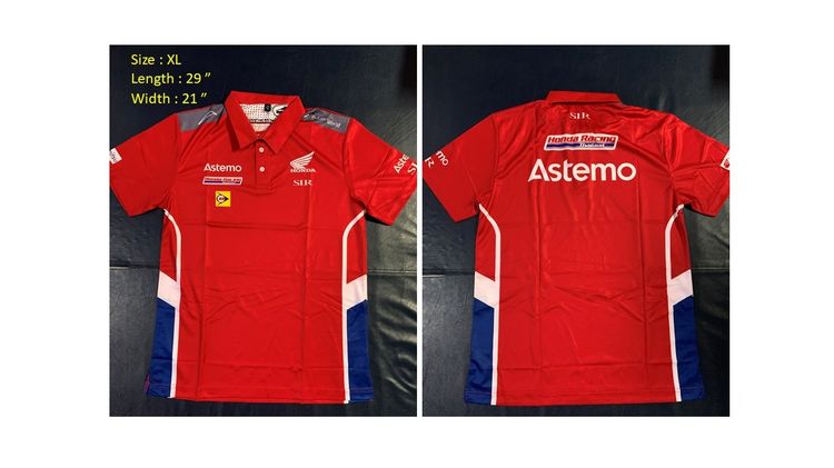 📌📌 💯 ขาย เสื้อ โปโล ฮอนด้า เรซซิ่ง สะสม ของใหม่เก่าเก็บ ยังไม่ได้ใช้งาน รูปที่ 10