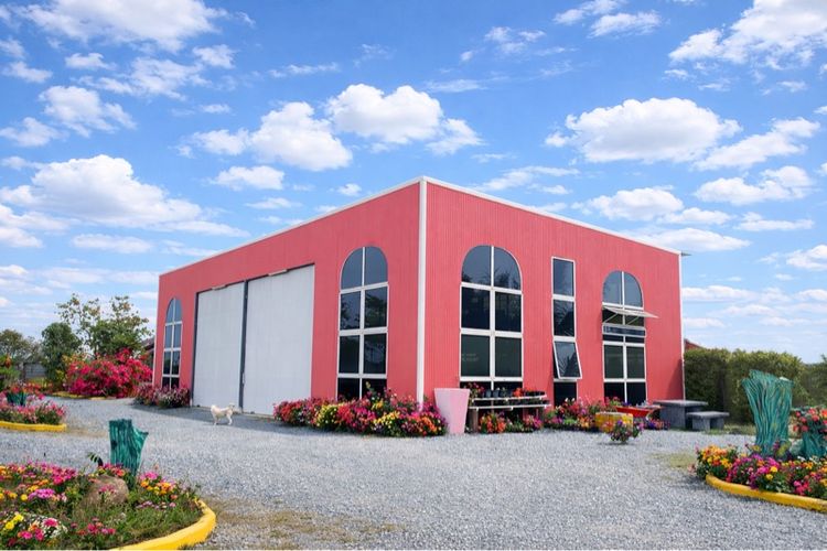 🩷 ขาย บ้านสวนคาเฟ่ ติดกรุงเทพ โกดังสไตล์ยุโรปบนพื้นที่ 4 ไร่ นครปฐมบางเลน ห่างจาก ดอนเมือง 45 นาที โดยประมาณ( ทำเลดีเจ้าขายเอง  )