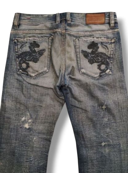 DIESEL👖🇮🇹ปักมังกร แรไอเทม รูปที่ 5