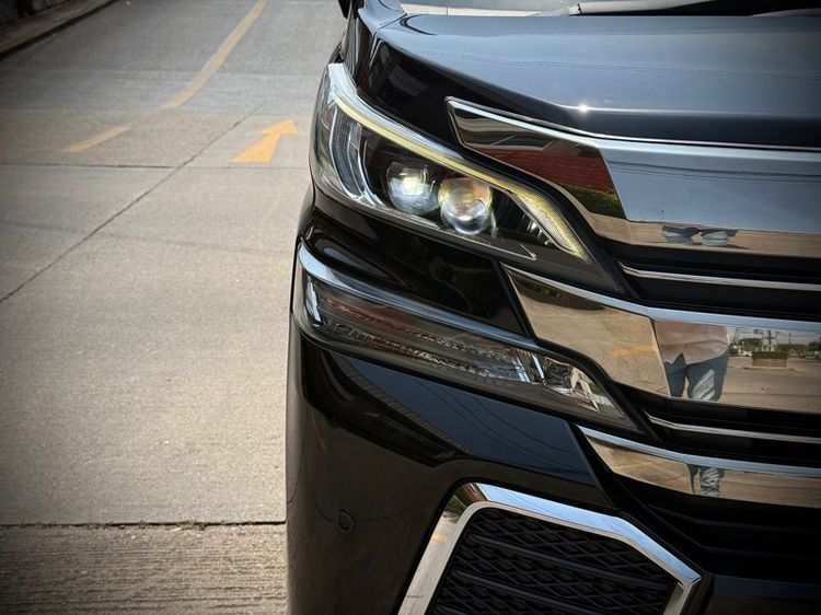 Toyota Vellfire 2015 2.5 Z G Edition Van เบนซิน ไม่ติดแก๊ส เกียร์อัตโนมัติ ดำ รูปที่ 2