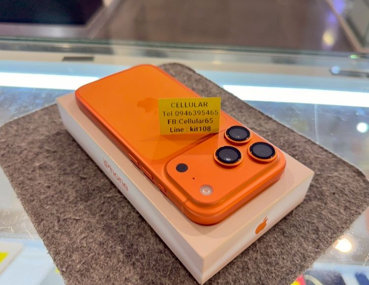 iPhone 17 Pro 256GB Batt100 สวยไร้รอย ประกันศูนย์ไทย6เดือน ครบกล่อง รูปที่ 8