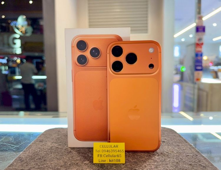 อื่นๆ 256 GB iPhone 17 Pro 256GB Batt100 สวยไร้รอย ประกันศูนย์ไทย6เดือน ครบกล่อง