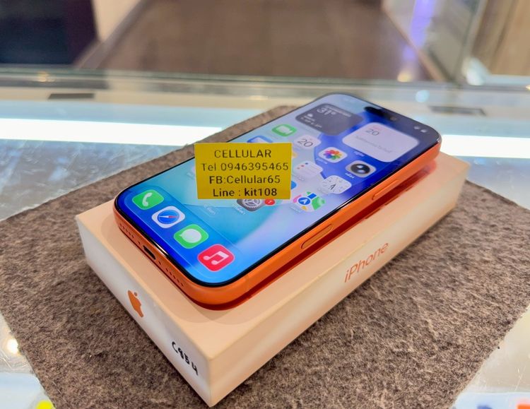 iPhone 17 Pro 256GB Batt100 สวยไร้รอย ประกันศูนย์ไทย6เดือน ครบกล่อง รูปที่ 4